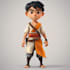 draw 2d game character design and animation