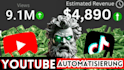 erstellen sie ein video zur online automatisierung, um 50k zu verdienen