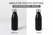 do amazon product photo editing, retouching, white background
