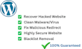 do wordpress malware removal and install premium security in 12h