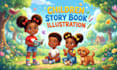 do children story book illustration children story children book illustration
