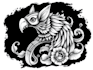 create line art tattoo illustration