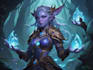 draw a fantasy character ilustration