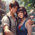 make a anime couple character art anime style