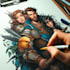 draw concept art, dnd, fantasy character, dnd party