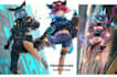 draw anime and game style characters art