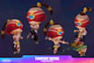draw captivating chibi emotes, vtuber emotes, chibi animation, twitch emotes