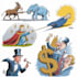 create political and editorial cartoons