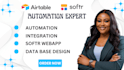 be your airtable expert, airtable, airtable automation, airtable database setup