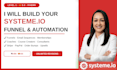 build automated sales funnels in gohighlevel and systeme io