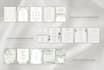 design elegant wedding stationery package