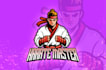 create mascot fitness martial art logo