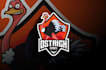 create cartoon mascot ostrich logo