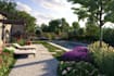 redesign 2d backyard garden design, landscape design, pool, site plan