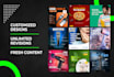 design professional social media posts facebook, instagram post, banner ad