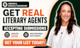 find active literary agent for your book manuscript, write query letter