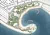 2d render architectural site plan, master plan and urban project