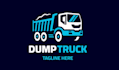 create junk removal logo with express delivery