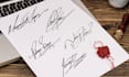 design a real handwritten signature logo or autograph