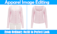 do apparel images editing
