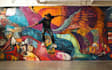 create graffiti pop art canvas designs and murals