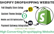 shopify website development shopify dropshipping store bigbuy auto ds supliful