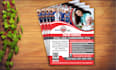 design cpr, home care, medical, lab, notary, dental, and healthcare flyer