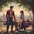 make a anime couple character art anime style