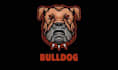 create a custom bulldog logo with express delivery