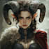 make your dark fantasy dnd character illustration