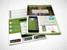 design professional business flyer, leaflet, one pager, print ready or digital