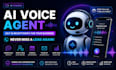 ai voice agent recoptionist for real estate,dentist ,plumber hvac