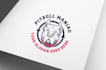 create unique bulldog pitbull logo