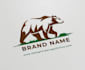 design a retro vintage bear logo