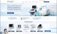 professional medical supplies website medical equipment website healthcare web