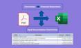 convert PDF bank statement to excel CSV for bookkeeping and reconciliation