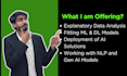 do machine learning data science deep learning and ai projects