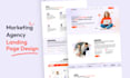 do figma website design, website figma UI UX, figma landing page design, mockup