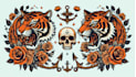 create traditional tattoo,logo design old school
