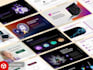 powerpoint presentation ico, blockchain, nft, crypto investor pitch deck design