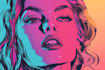 draw a pop art portrait