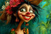 draw nice cartoons and caricatures