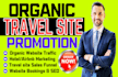 organic travel site promotion airbnb listing hotel promotion travel guest post