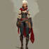 create a fantasy game character art