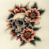 create a beautiful american traditional tattoo desing