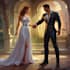 do illustrated romance book cover art, e book  cover design