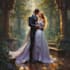 do romance book cover illustration, fantasy cover design
