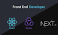 do website design HTML CSS front end with landing page