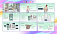 write and design a pitch deck with market research