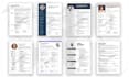 make a professional CV design and resume design